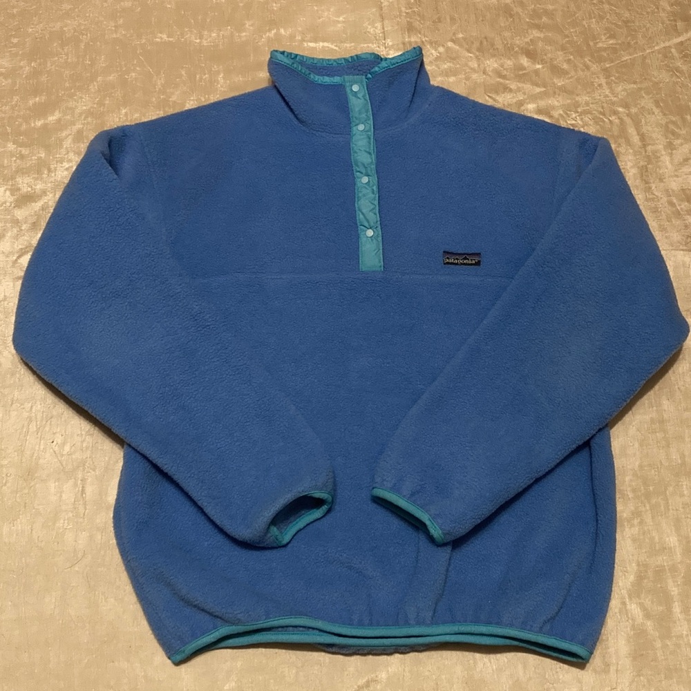 Vintage Patagonia Pullover snap-t fleece USA Size 14